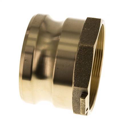 Camlock DN 75 (3'') Brass Coupling Rp 3'' Female Thread Type A MIL-C-27487