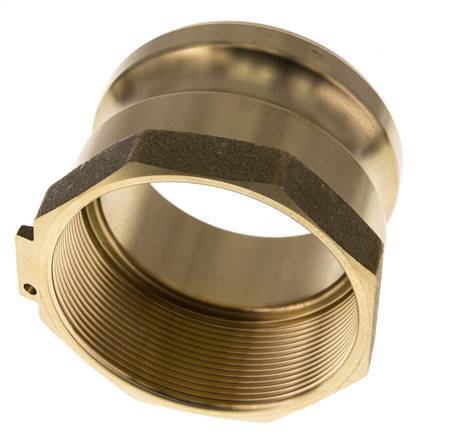 Camlock DN 75 (3'') Brass Coupling Rp 3'' Female Thread Type A MIL-C-27487