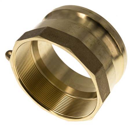 Camlock DN 90 (4'') Brass Coupling Rp 4'' Female Thread Type A MIL-C-27487