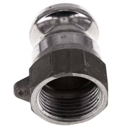 Camlock DN 25 (1'') Aluminium-Kupplung Rp 1'' Innengewinde Typ A MIL-C-27487