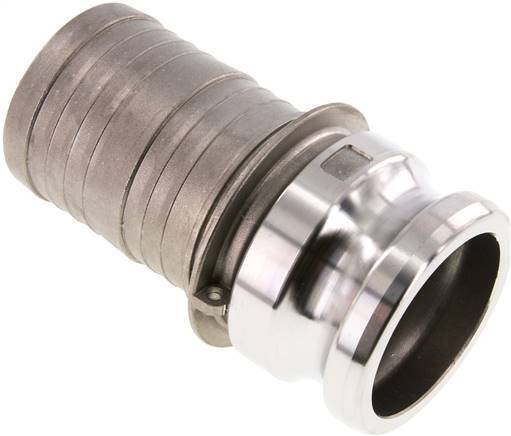 Camlock DN 60 (2 1/2'') Stainless Steel Coupling Hose Pillar (63 mm) Type E MIL-C-27487