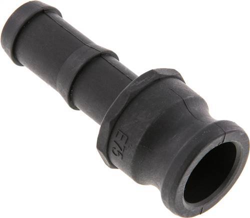 Camlock DN 20 (3/4'') Polypropylene Coupling Hose Pillar (19 mm) Type E MIL-C-27487 [2 Pieces]
