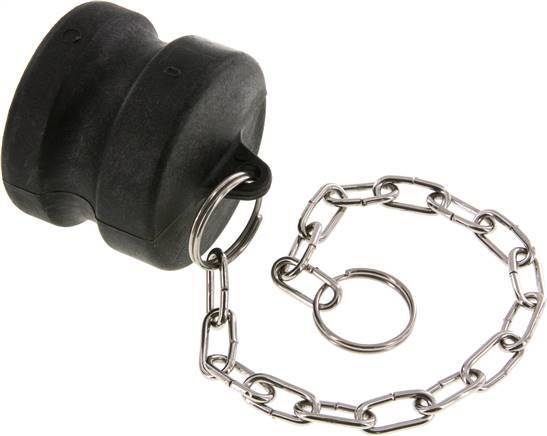 Camlock DN 50 (2'') Polypropylene Coupling Plug Type DP MIL-C-27487