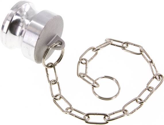 Camlock DN 40 (1 1/2'') Aluminium Coupling Plug Type DP MIL-C-27487