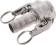 Camlock DN 25 (1'') Stainless Steel Safety Coupling Hose Pillar (25 mm) Type C MIL-C-27487