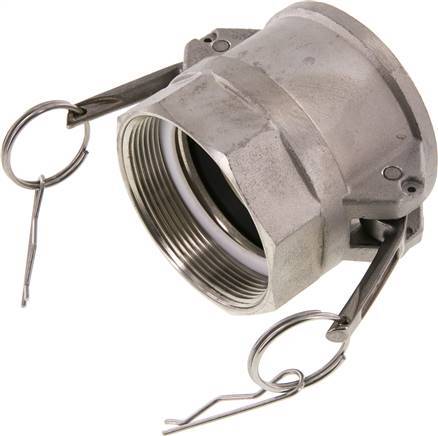 Camlock DN 60 (2 1/2'') Stainless Steel Coupling G 2 1/2'' Female Thread Type D EN 14420-7 (DIN 2828)