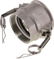 Camlock DN 75 (3'') Stainless Steel Coupling G 3'' Female Thread Type D EN 14420-7 (DIN 2828)