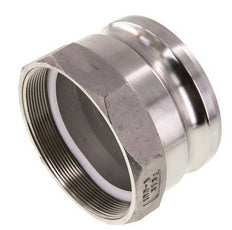 Camlock DN 90 (4'') Edelstahlkupplung G 4'' Innengewinde Typ A EN 14420-7 (DIN 2828)