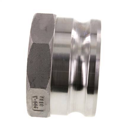 Camlock DN 90 (4'') Edelstahlkupplung G 4'' Innengewinde Typ A EN 14420-7 (DIN 2828)
