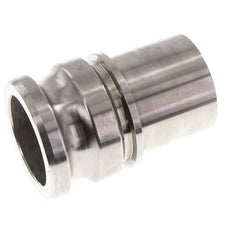 Camlock DN 60 (2 1/2'') Edelstahl-Kupplung Schlauchpfeiler (63 mm) Typ E EN 14420-7 (DIN 2828)