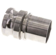 Camlock DN 60 (2 1/2'') Edelstahl-Kupplung Schlauchpfeiler (63 mm) Typ E EN 14420-7 (DIN 2828)