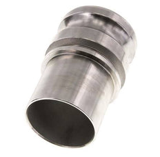 Camlock DN 60 (2 1/2'') Edelstahl-Kupplung Schlauchpfeiler (63 mm) Typ E EN 14420-7 (DIN 2828)