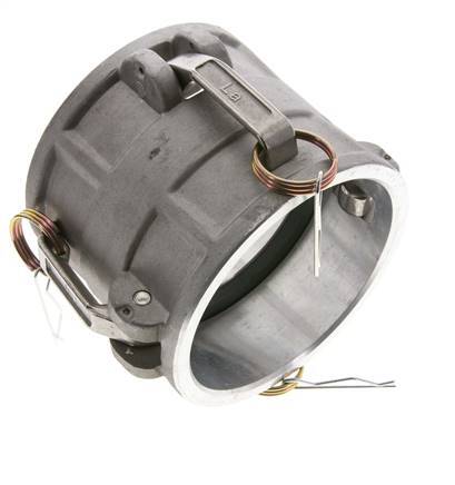 Camlock DN 90 (4'') Aluminium Coupling Connector for Plug MIL-C-27487