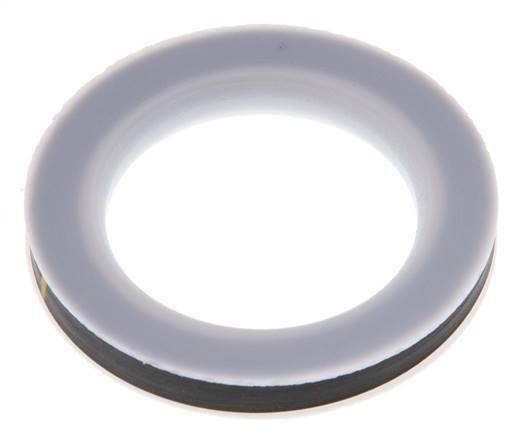 PTFE/FPM-Dichtung 32x50 mm Nocken- und Nutkupplung