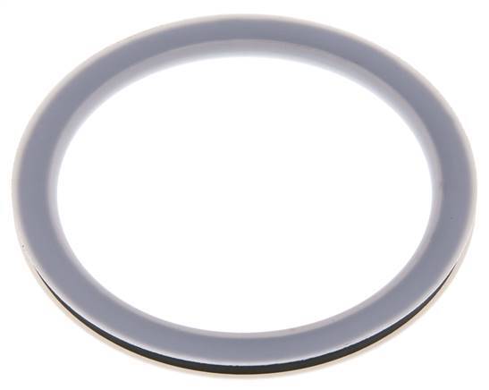 PTFE/FPM-Dichtung 90x120 mm Nocken- und Nutkupplung