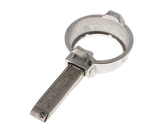 DN 50 Edelstahl-Tankwagen (TW) Klemmring mit Hebel (M-Typ)