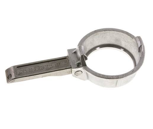 DN 50 Edelstahl-Tankwagen (TW) Klemmring mit Hebel (M-Typ)