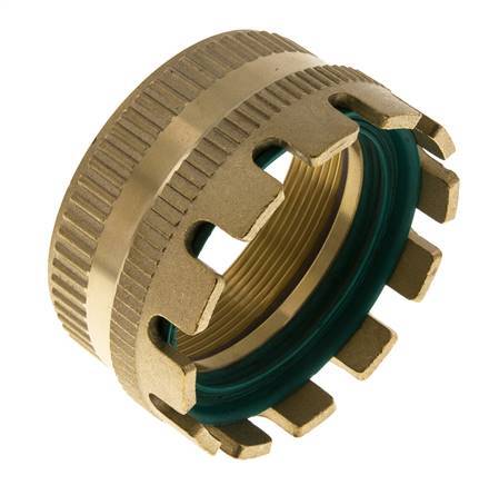 DN 80 Messing Tankwagen (TW) Kronenring (M-Typ)