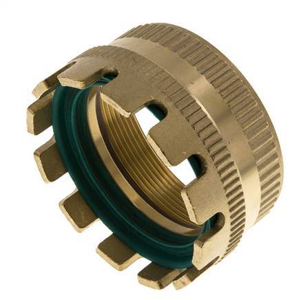 DN 80 Messing Tankwagen (TW) Kronenring (M-Typ)