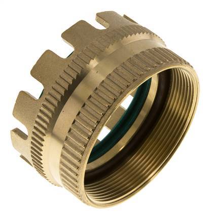 DN 80 Messing Tankwagen (TW) Kronenring (M-Typ)