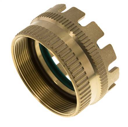 DN 80 Messing Tankwagen (TW) Kronenring (M-Typ)