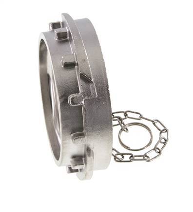 DN 100 Edelstahl Tankwagen (TW) Stopfen Typ VB