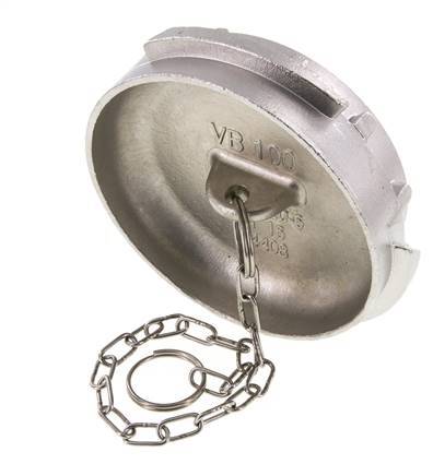 DN 100 Edelstahl Tankwagen (TW) Stopfen Typ VB