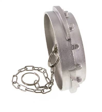 DN 100 Edelstahl Tankwagen (TW) Stopfen Typ VB