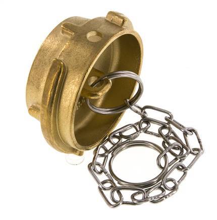 DN 50 Messing Tankwagen (TW) Stopfen Typ VB