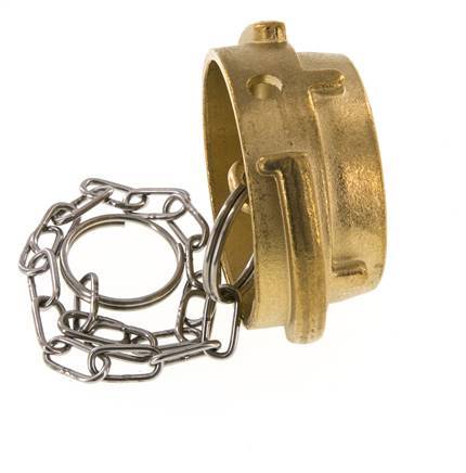 DN 50 Messing Tankwagen (TW) Stopfen Typ VB