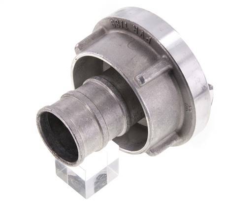 52-C (66 mm) Geschmiedetes Aluminium-Storz-Kupplung 42 mm Schlauchsäule drehbar