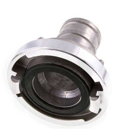 65 (81 mm) Geschmiedetes Aluminium-Storz-Kupplung 52 mm Schlauchsäule drehbar