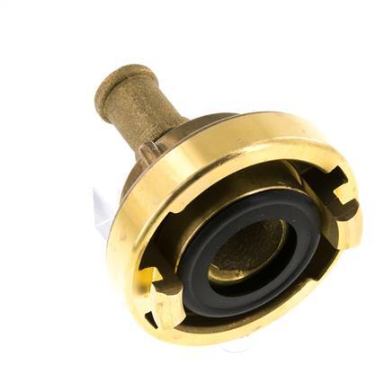 32 (44 mm) Messing-Storz-Kupplung 19 mm Schlauchpfeiler drehbar