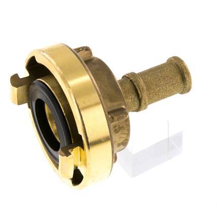 32 (44 mm) Messing-Storz-Kupplung 19 mm Schlauchpfeiler drehbar