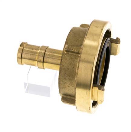 52-C (66 mm) Messing-Storz-Kupplung 25 mm Schlauchsäule drehbar
