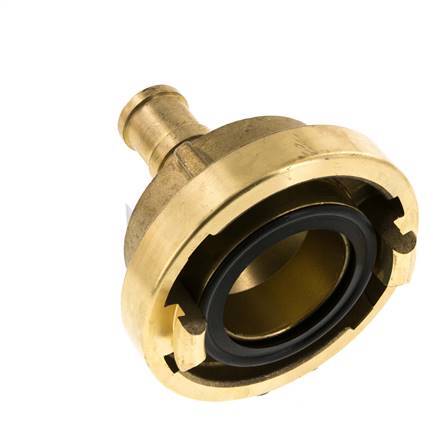 52-C (66 mm) Messing-Storz-Kupplung 25 mm Schlauchsäule drehbar
