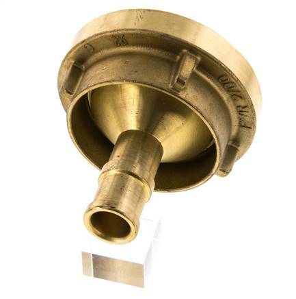 52-C (66 mm) Messing-Storz-Kupplung 25 mm Schlauchsäule drehbar