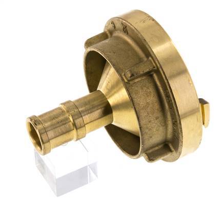 52-C (66 mm) Messing-Storz-Kupplung 25 mm Schlauchsäule drehbar