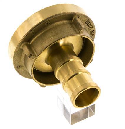 52-C (66 mm) Messing-Storz-Kupplung 32 mm Schlauchsäule drehbar
