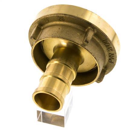 52-C (66 mm) Messing-Storz-Kupplung 32 mm Schlauchsäule drehbar