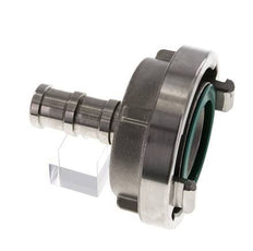 52-C (66 mm) Edelstahl-Storz-Kupplung 25 mm Schlauchsäule drehbar