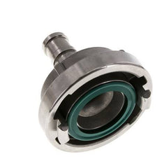 52-C (66 mm) Edelstahl-Storz-Kupplung 25 mm Schlauchsäule drehbar
