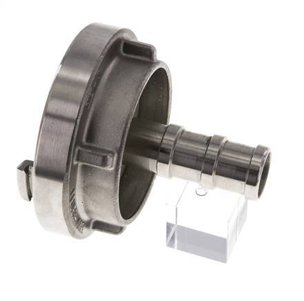 52-C (66 mm) Edelstahl-Storz-Kupplung 25 mm Schlauchsäule drehbar