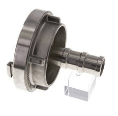 52-C (66 mm) Edelstahl-Storz-Kupplung 25 mm Schlauchsäule drehbar