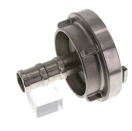 52-C (66 mm) Edelstahl-Storz-Kupplung 25 mm Schlauchsäule drehbar
