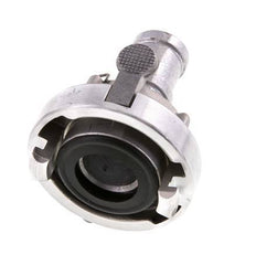 32 (44 mm) Geschmiedetes Aluminium-Storz-Kupplung 25 mm Schlauchsäule drehbar mit Schloss