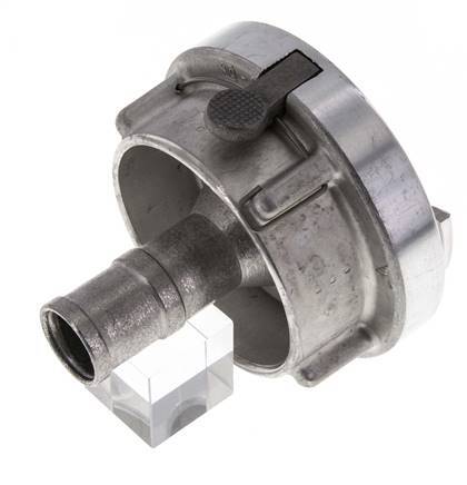 52-C (66 mm) Geschmiedetes Aluminium-Storz-Kupplung 25 mm Schlauchsäule drehbar mit Schloss