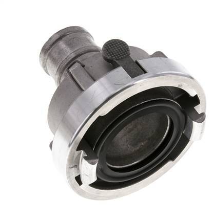 52-C (66 mm) Forged Aluminum Storz Coupling 38 mm Hose Pillar Rotatable with Lock