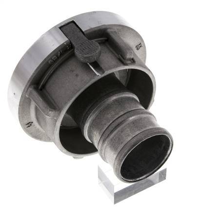 52-C (66 mm) Geschmiedetes Aluminium-Storz-Kupplung 42 mm Schlauchsäule drehbar mit Schloss