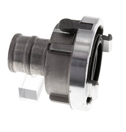 52-C (66 mm) Geschmiedetes Aluminium-Storz-Kupplung 42 mm Schlauchsäule drehbar mit Schloss